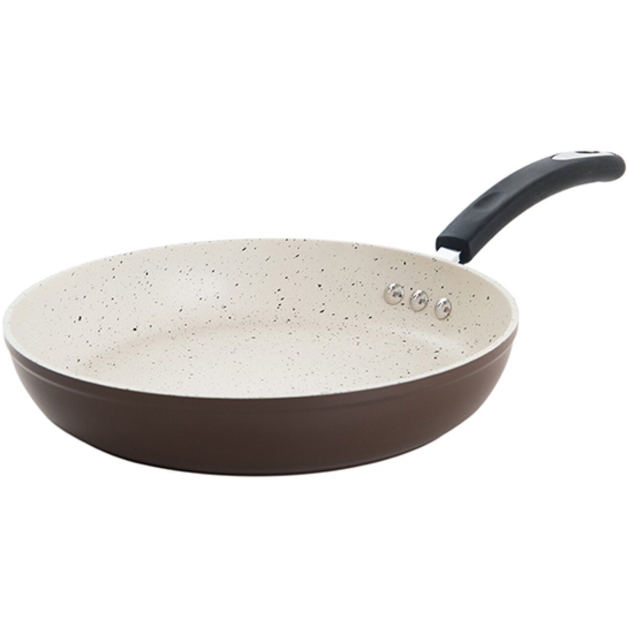 Ozeri Stone Frying Pan by , with 100% APEO & PFOA-Free Stone-Derived Non-Stick Coating from Germany, Coconut Brown